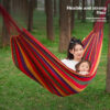 2 Outdoor Hammock with Tree Straps | Anti-Flip Colorful Garden Hammock for Camping, Backyard & Leisure