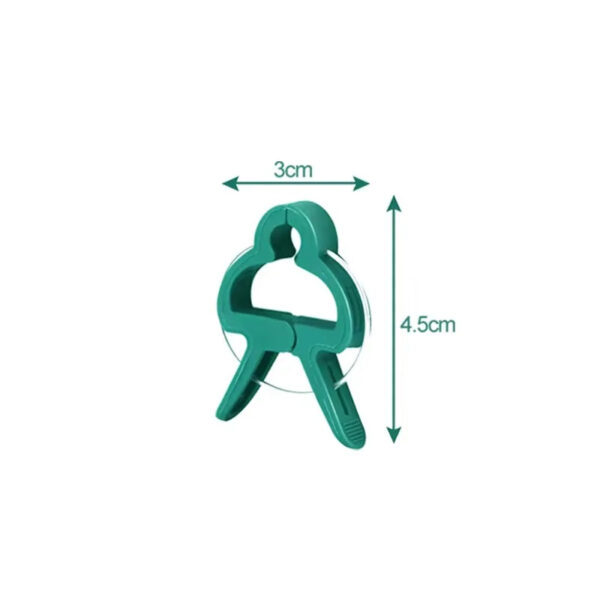 Reusable Plant Support Clips | Garden Vine Climbing Clamps for Tomato, Flower & Greenhouse Bracket
