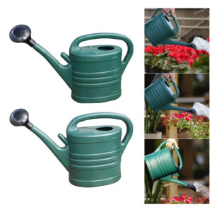 1 Long Spout Indoor and Outdoor Gardening Watering Can - Large Capacity ABS Water Pot with Ergonomic Handle for Houseplants, Flowers, and Yard Patio Care