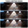 504 LED Commercial Solar Street Light Outdoor Waterproof - Dusk to Dawn Solar Parking Lot Light with Remote Control, High-Brightness Security Floodlight for Yard and Garden