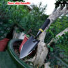 3 Heavy Duty Carbon Steel Garden Trowel - Seamless Welded Hand Shovel with Non-Slip Rubberized Handle for Digging, Planting, and Transplanting in Hard Rocky Soil