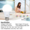 3W 6W 9W 12W 15W 18W LED Bulb Lamps E27 Lampada LED Light Bulb AC 220V-240V Smart IC High Brightness Bombilla Lamp Spotlight
