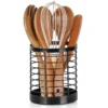 Stainless Steel Kitchen Utensil Holder | Countertop Cooking Tool Crock Organizer