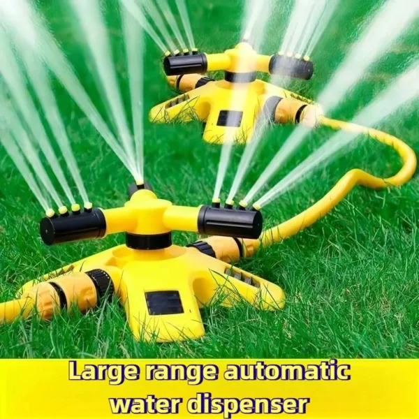 1 360-Degree Rotating Lawn Sprinkler | Automatic Yard & Garden Water Irrigation