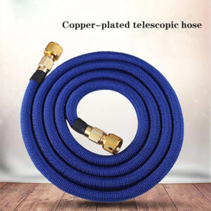 1 3x Expandable Garden Hose | Flexible TPE Telescopic Hose with Copper Fittings