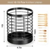 Stainless Steel Kitchen Utensil Holder | Countertop Cooking Tool Crock Organizer