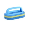 Ergonomic Heavy-Duty Scrub Brush with Handle | Multi-Surface Sponge Cleaner for Kitchen, Bathroom, Bathtub & Tile