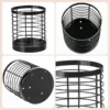 Stainless Steel Kitchen Utensil Holder | Countertop Cooking Tool Crock Organizer