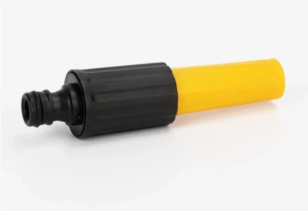 Adjustable Direct Injection Hose Nozzle | Compact High-Pressure Garden Spray Nozzle