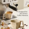 Creative Irregular Ceramic Coffee Mug – Stylish Marble Ink Wash Espresso & Latte Cup with Textured Handle
