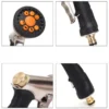 Heavy-Duty Zinc Alloy Garden Hose Nozzle | High-Pressure Spray Gun for Lawn Care & Car Wash