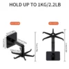 360° Rotating Wall Hook | No-Drilling Seamless Kitchen & Bathroom Storage Rack
