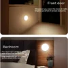 Smart Motion Sensor LED Night Lights (Set of 2) | Rechargeable Magnetic Wireless Wall Lights for Hallways, Closets & Bathrooms