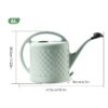 Ergonomic Long-Spout Watering Can with Detachable Rose Sprinkler – Large Capacity Heavy-Duty Garden Watering Pot for Indoor & Outdoor Plants