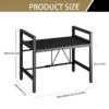 Expandable Microwave Rack Organizer | Heavy-Duty Kitchen Countertop Shelf