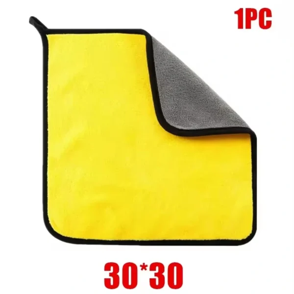 xcMxSe1f2dc9f4f9c4c46ba6c9e76ce43edeeb Ultra-Soft Microfiber Cleaning Cloths | Quick-Drying Double-Layer Towels for Windows, Mirrors, Kitchen & Bathroom