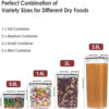7-Piece Airtight Food Storage Container Set | BPA-Free Pantry Organizers
