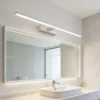 1-2 Modern LED Vanity Mirror Wall Light Bar - Minimalist Bathroom & Makeup Sconce Light Fixture