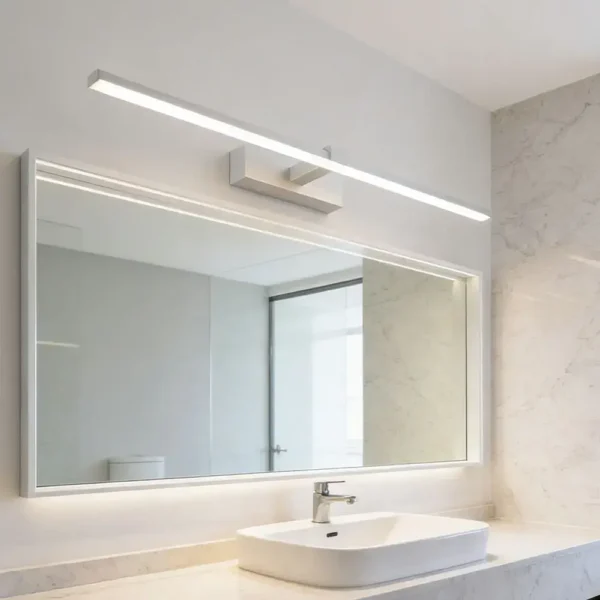 1-2 Modern LED Vanity Mirror Wall Light Bar - Minimalist Bathroom & Makeup Sconce Light Fixture