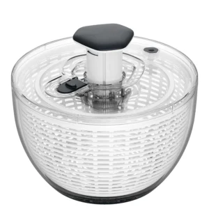 1 6.3 QT Large Salad Spinner | One-Push Easy Lettuce Dryer & Washer