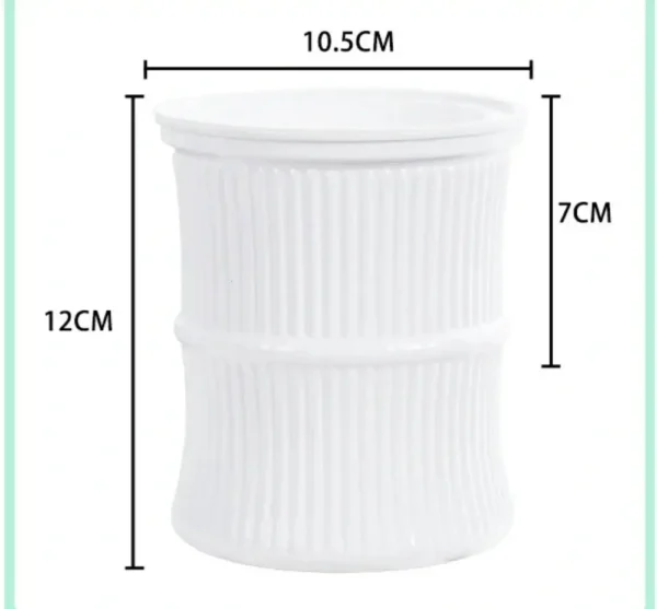 Self-Watering Desktop Planter | Double-Layer Clear Hydroponic Flower Pot