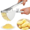 Stainless Steel Potato Ricer & Heavy-Duty Food Press