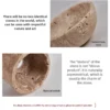 Natural Travertine Stone Pendant Light - Wabi-Sabi Modern Hanging Ceiling Fixture for Bedside & Dining