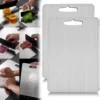 304 Stainless Steel Cutting Board with Handle – Hygienic Dual-Sided Prep Board