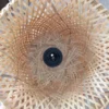 Hand-Woven Bamboo Pendant Light - Natural Rattan Chandelier Shade for Dining & Living Room