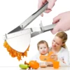 Stainless Steel Potato Ricer & Heavy-Duty Food Press