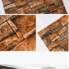 3D Self-Adhesive Brick Wall Roll - Waterproof Peel and Stick Foam Wallpaper