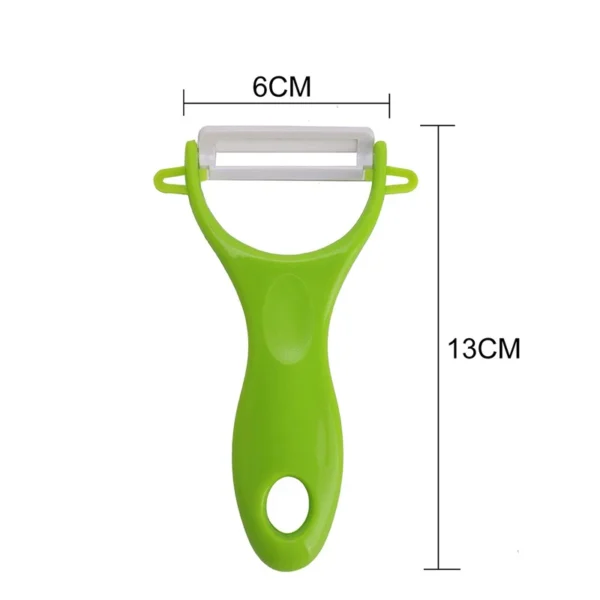 Ultra-Sharp Ceramic Blade Vegetable Peeler | Lightweight Y-Peeler