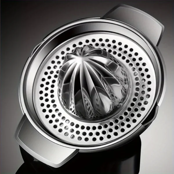 Stainless Steel Manual Citrus Juicer & Bowl Squeezer