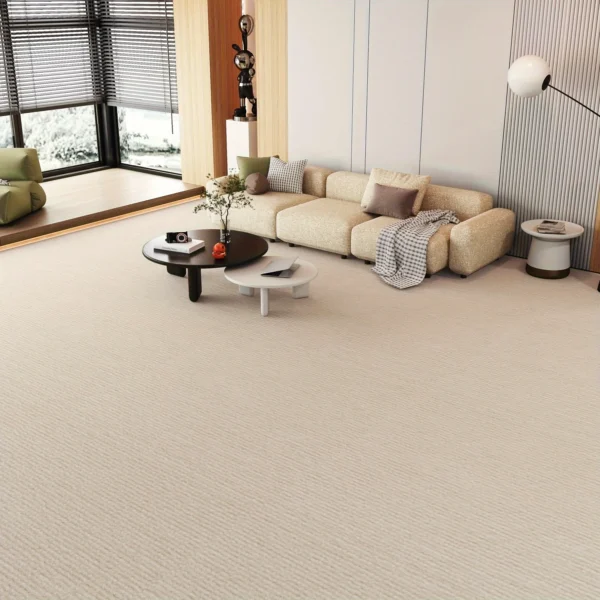 4 Self-Adhesive Water-Absorbent Runner Rug - Cut-to-Fit Peel & Stick Carpet for Kitchen & Bathroom Floors