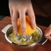 Stainless Steel Manual Citrus Juicer & Bowl Squeezer