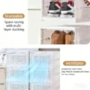 Foldable Stackable Shoe Storage Cabinet - Clear Door Organizer Rack for Closet & Entryway