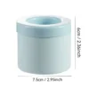 Silicone Cylinder Ice Cube Mold Cup | Easy-Release Portable Ice Bucket