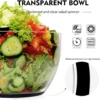 6 6.3 QT Large Salad Spinner | One-Push Easy Lettuce Dryer & Washer