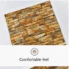 3D Self-Adhesive Brick Wall Roll - Waterproof Peel and Stick Foam Wallpaper
