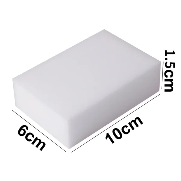 100 Pcs Extra Dense Magic Melamine Sponge Eraser Set