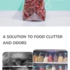 6 Reusable Stand-Up Slider Storage Bags - Leakproof Freezer & Food Organizer Pouches