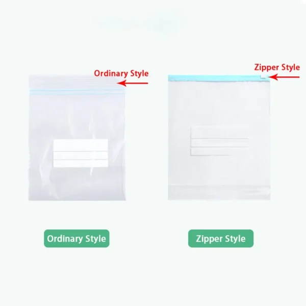 6 Reusable Stand-Up Slider Storage Bags - Leakproof Freezer & Food Organizer Pouches