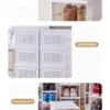 Foldable Stackable Shoe Storage Cabinet - Clear Door Organizer Rack for Closet & Entryway