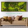 Artificial Moss for DIY Crafts - Faux Green Grass for Wall Art, Terrariums & Home Decor