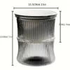 Self-Watering Desktop Planter | Double-Layer Clear Hydroponic Flower Pot