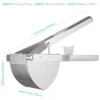 Stainless Steel Potato Ricer & Heavy-Duty Food Press