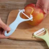 Ultra-Sharp Ceramic Blade Vegetable Peeler | Lightweight Y-Peeler