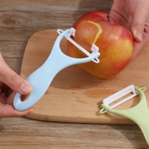 Ultra-Sharp Ceramic Blade Vegetable Peeler | Lightweight Y-Peeler