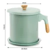 Premium Bacon Grease Container with Strainer - 1.4L Stainless Steel Cooking Oil Storage Pot