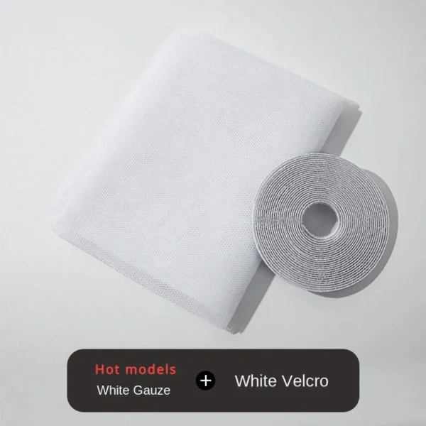DIY Adjustable Window Insect Screen – Self-Adhesive Mesh Mosquito Net for Home & Garden